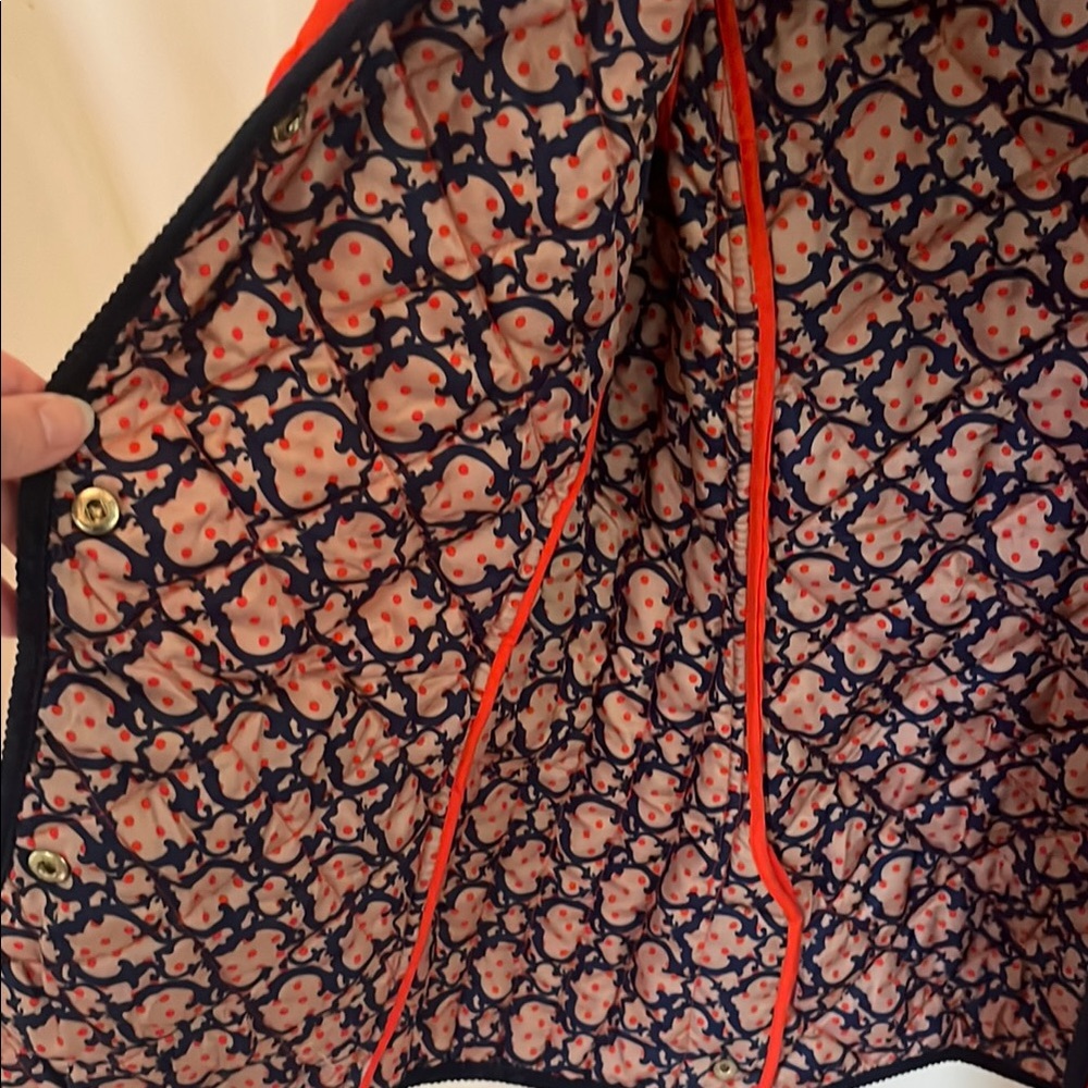 C Wonder Quilted Orange Jacket - Picture 10 of 13